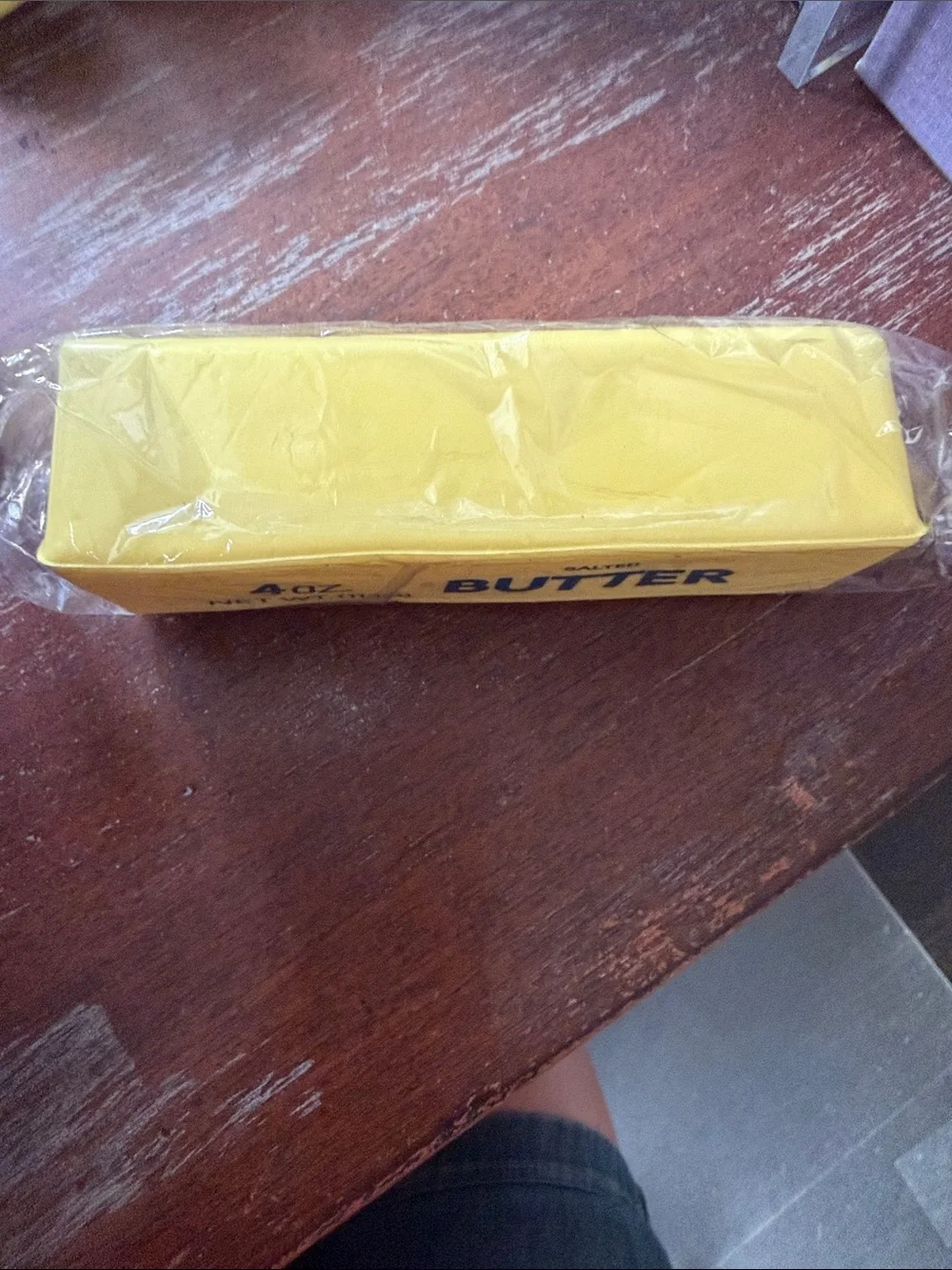 Squishy Yellow 4 oz salted Butter squeeze toy NIOP